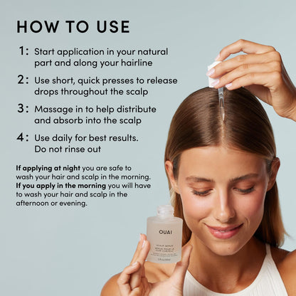 OUAI Scalp Serum – Balancing Hair Serum