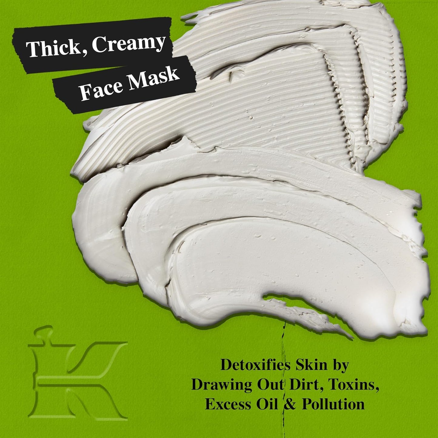 Kiehl’s Rare Earth Deep Pore Cleansing Mask – Oil-Minimizing, Detoxifying Face Mask with Amazonian White Clay & Aloe Vera