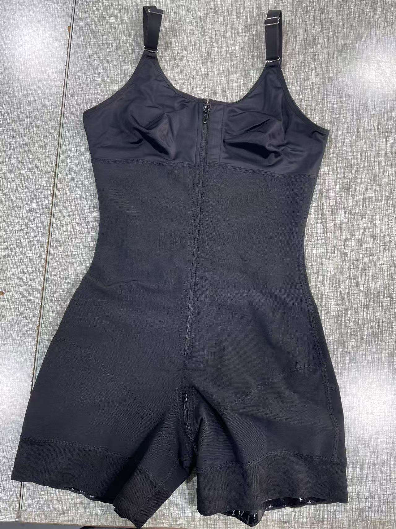 Colombian Tummy Control Body Shaper with Butt Lift & Zipper Crotch