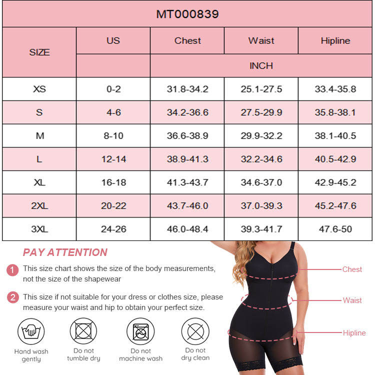 Colombian Tummy Control Body Shaper with Butt Lift & Zipper Crotch