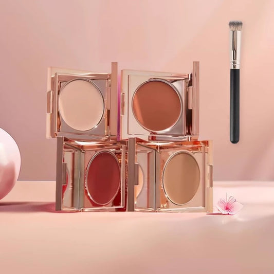 Advanced Undereye Color Corrector & Full Coverage Concealer | Peach, Orange & Red Shades for Dark Circles, Acne, and Pigmentation